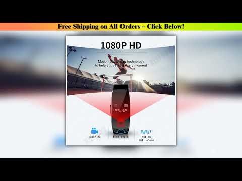 Mini Camera Watch 1080P HD DV Professional Digital Voice Video Recorder Bracelet Dictaphone Sound