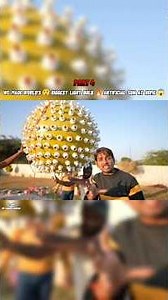 We Made World's Biggest Light Bulb At Home‪@MRINDIANHACKER‬ ‪@Adihacks01‬#shorts #viral #trending