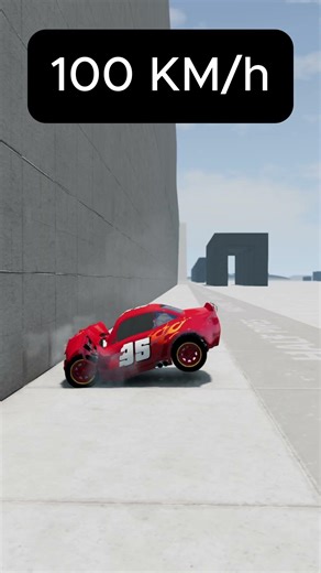 McQueen Crash Test #beamngdrive #beamngnoob #beamng #beamngrao #beamngshorts