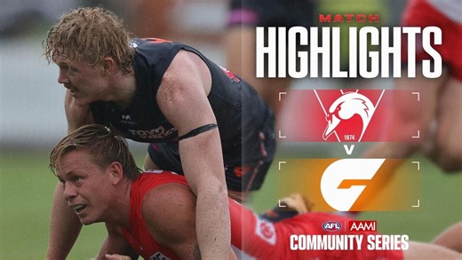 AAMI Match Highlights: Sydney v GWS