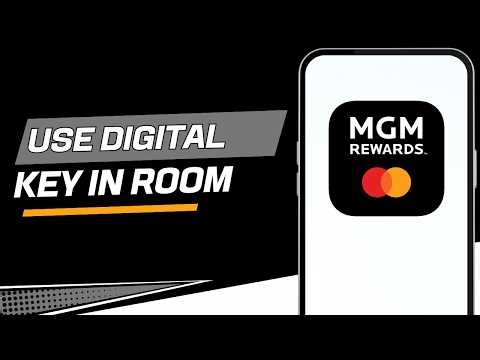 How to use Digital Key in the MGM Rewards app to unlock your room