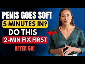 Men Over 60: Why You Go Soft After 5 Minutes (Fix This First) | Senior Tips