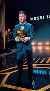 History Made! Messi Secures His 8th Ballon d'Or 🏆👑 | Football Winner