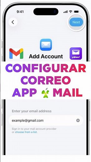 Cómo Configurar Cuenta de Correo en la App Mail de iPhone/iPad