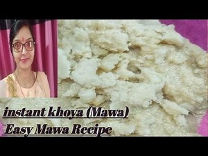 How to make Mawa in 5minutes||Instant khoya (Mawa) recipe||Vinita M vlogs||