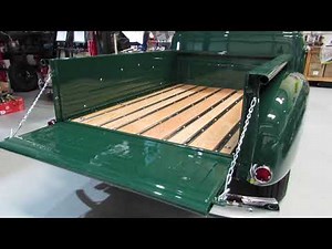 1955 Chevy 1st Series Pickup Restoration Bed Installed