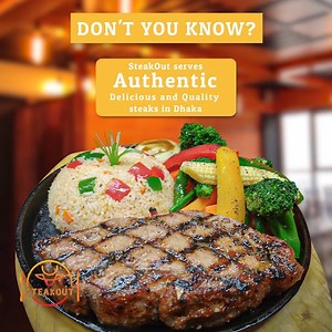 9.9K views · 105 reactions | Love and steak are alike. Steakout is the 1st choice of steak lovers. From grill to plate, we offer our best effort to make up a better steak and ensure taste hit the peak. | Steakout | Facebook