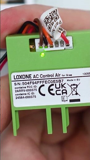 Loxone makes Air Conditioning smart with the AC Control Air 💚 #buildingautomation #airconditioning