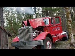 1954 LT Mack 275 Cummins - December Cold Start