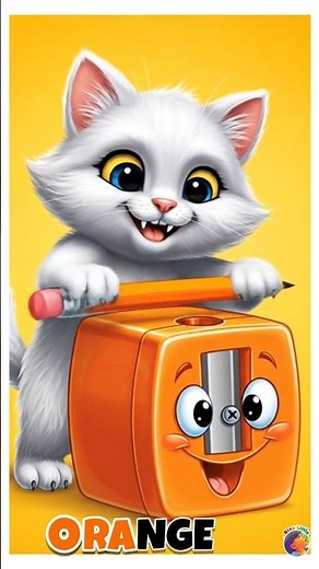 Learn how to spell O-R-A-N-G-E #spelling #kidslearning