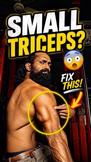 😳 SMALL TRICEPS? 💪 Try These 3 Old-School Exercises for Bigger Arms! 🔥