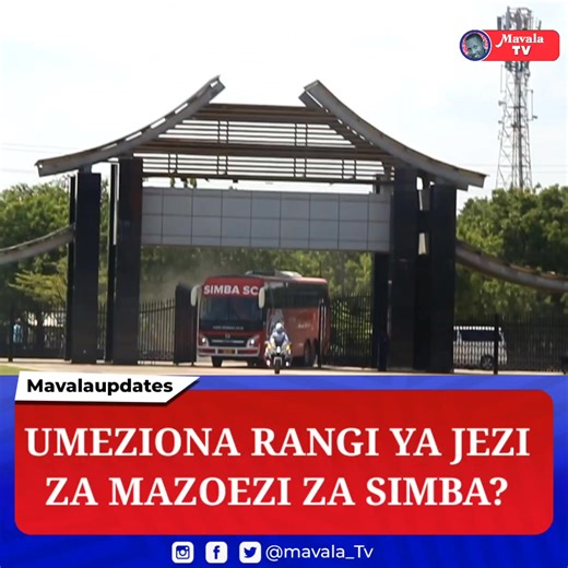 Mavala Tv on Instagram: "Umeziona Jezi Mpya za Mazoez za Simba? Washuka wakiwa full kikosi Kwa Mkapa!!"