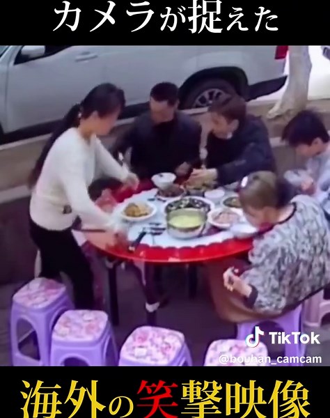 海外で起こった笑撃映像をカメラが捉えたPart2