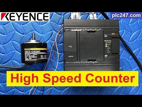 Keyence KV Nano "High Speed Counter" Tutorial
