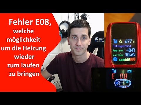 Fehler E08, Natürlich bei -10 Grad Aussentemperatur und wie behebe ich den Fehler