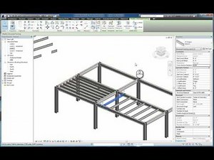 Revit Beam System and Brace Command