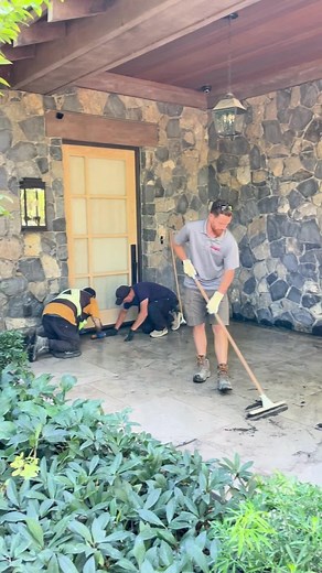 ROMEX North America | Permeable Hardscapes on Instagram: "ROMEX ECOFINE Jointing Mortar can be installed with the help of water to fit into those tighter 3 mm (1/8") joints on porcelain tile and natural stone. This premixed product is perfect for patios, pathways and pool decks as it's pressure washer safe and prevents ants/weeds. Comment below or send us a message to learn more! #Permeable #Jointing #Mortar #Durable #LongLasting #HighQuality @romex.maxwell @romex.stef @romex_northeast"