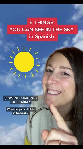 5 Things You Can See in the Sky in Spanish
