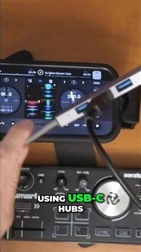 iPhone USB-C Unlocks DJ Power! New Controller #shorts