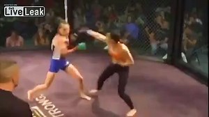 Female MMA Fighter Gets Knocked Out Cold By Competitor
