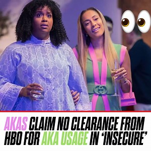 😳 'Insecure' under fire with the AKA Sorority saying HBO had no clearance to use their AKA shield & colors | Angela Yee