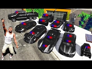 Collecting SECRET POLICE CARS in GTA 5!