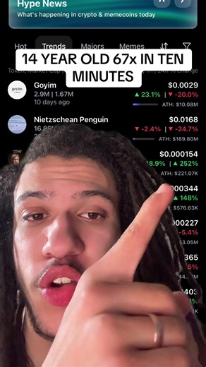 Use invite code “braedon” #fyp #crypto #memecoin #cryptotrading #tradingapp