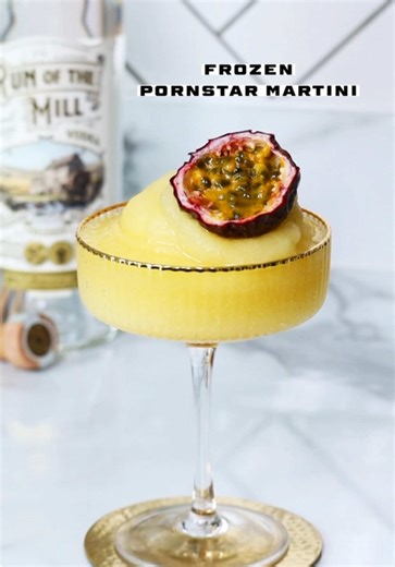 Frozen Pornstar Martini Recipe for Summer Cocktails
