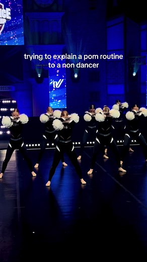 Explaining Pom Routines to Non-Dancers