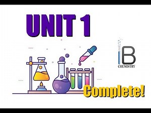U1 || IB Chemistry Crash Course: Complete Overview of Unit 1 || SL