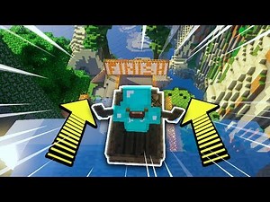LE PLUS GRAND TOBOGGAN D'EAU MINECRAFT !