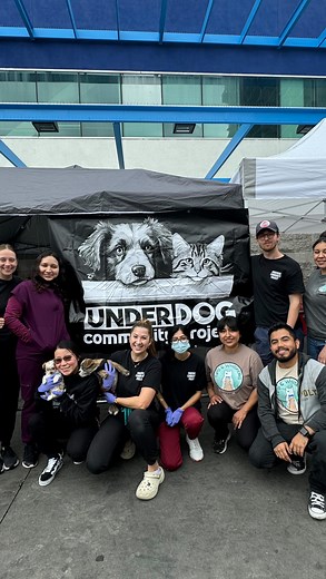 One of our goals when we started this rescue was to provide preventative medical care at no cost to underserved communities. Accessible pet care is a much needed resource and pet ownership is many times seen as a luxury. We don’t believe in that… as everyone should be able to enjoy the happiness and love that a pet brings, regardless of the circumstances. . We will be supporting @underdogcommunityproject at their monthly clinics for the residents of skid row, which is one of the largest unhoused