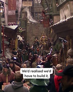 147K views · 2.4K reactions | So much work went into creating the top-tier aesthetic of Diagon Alley 朗 #behindthescenes | Harry Potter | Facebook