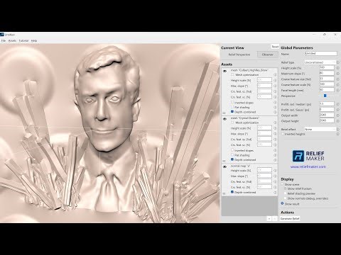 Relief Maker | Import Formats