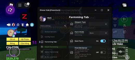 script farm ngon mượt mà #xu #xuhuong #bloxfruits #Script #roblox