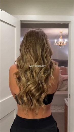 Perfect Heatless Curls Tutorial ❤️ #HeatlessCurls #NoHeatHair