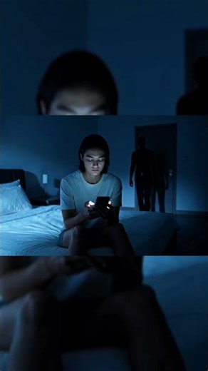 si ves a alguien detrás de mi, no me lo digas... #horror #horrorstories