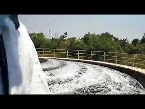 Aeration process in water treatment plant