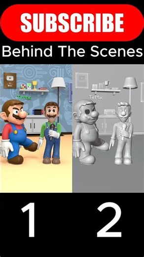 Mario Gets Annoyed by Luigi - TirMac Animation