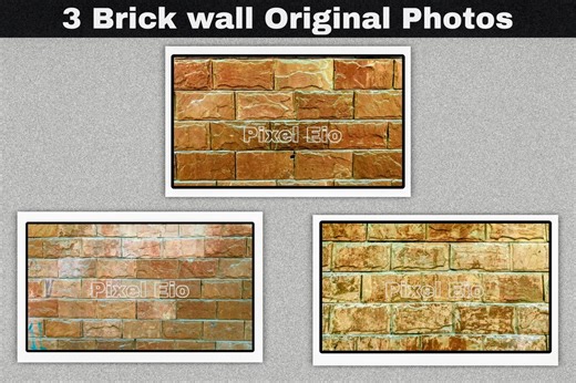 Brick Wall Texture Photos | Original Background Pack (digital Download) New - Etsy