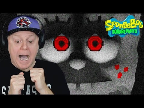 DON'T STARE AT SLENDERBOB | 3 RANDOM GAMES | SPONGEBOB EDITION.