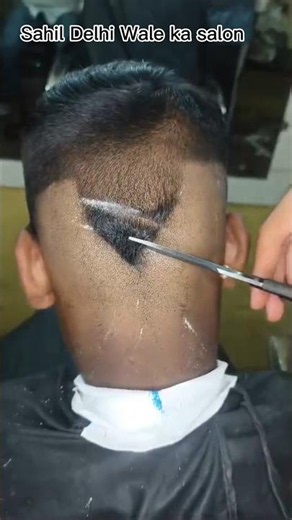 Back Head Hair Design Cut ✂️ Trending Boys Haircut #shorts #hairdesign
