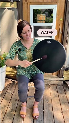 Here is how to play 4 Element Sounds on the Frame Drum.