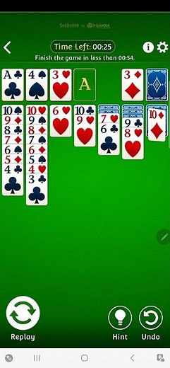 Level 75 "Travel to the Arctic" Triple Dot Solitaire
