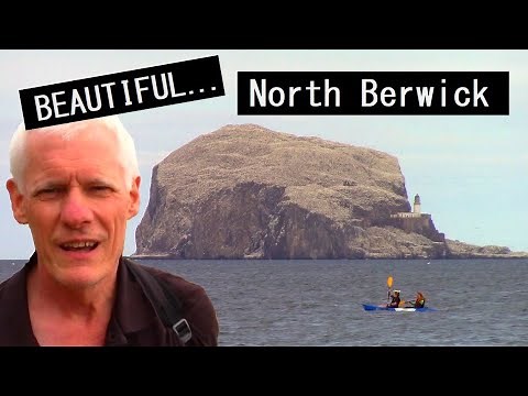 BEAUTIFUL NORTH BERWICK! Stunning coastal scenery, hill climbing, sandy beaches and pigeons!