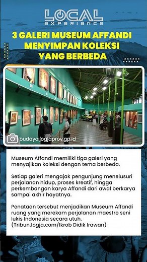 Tiga Galeri Museum Affandi Menyimpan Koleksi yang Berbeda