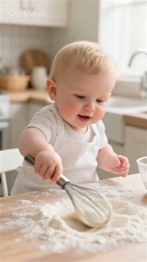 :🎬 Title IdeasAngry Baby vs Flour 😂 | Funny Cartoon ShortNaughty Baby Cooking Disaster 😂🍼۔کارٹون