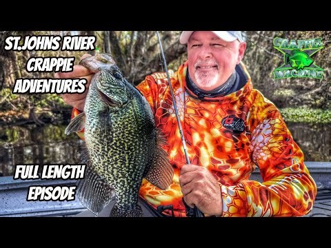 ST.JOHNS RIVER CRAPPIE ADVENTURES - New Season full length eps.