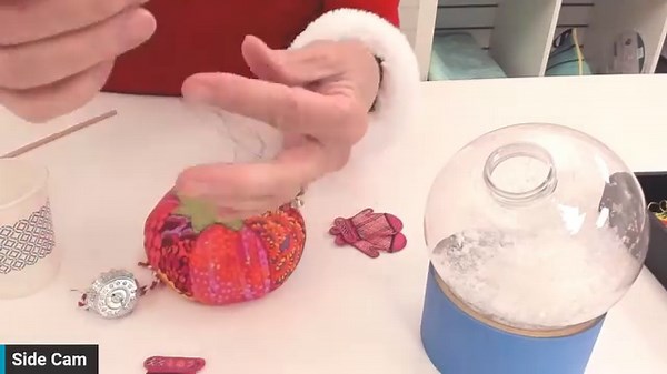 1.3K views · 21 reactions | We are fast approaching the Holiday season! Watch Eileen turn designs from the Holiday Lace Charms collection into beautiful ornaments for your Christmas tree or great gifts for your loved ones. Watch how she makes them. #machineembroidery #freestandinglace | DIME by OESD | Facebook