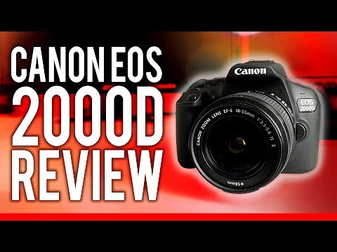 MEILLEUR REFLEX POUR DEBUTER ! CANON EOS 2000D